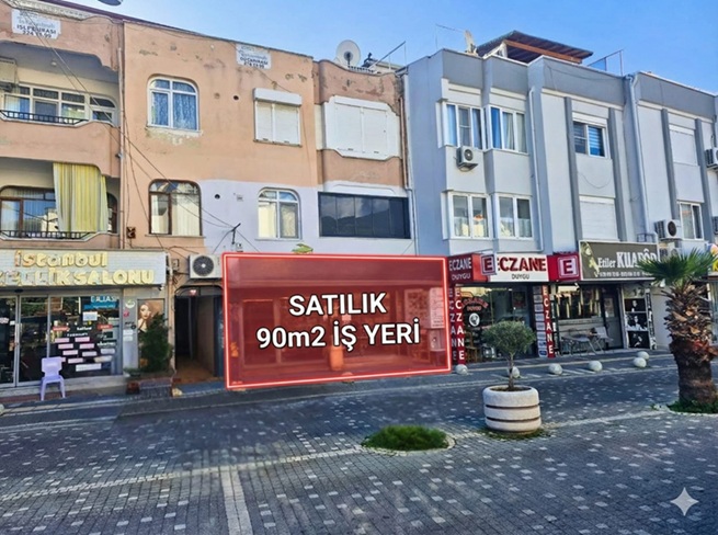ALTINOLUK TAM MERKEZDE SATILIK 90 M² DÜKKAN